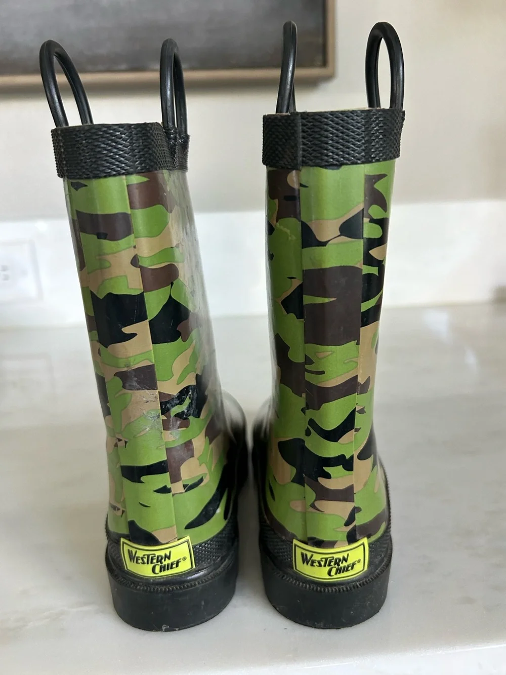 Western Chief Kids Camo Rain Boots Size 11